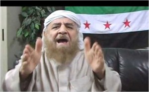 Adnan Ar'our, salah satu pemimpin spiritual pemberontak, tinggal di Saudi, dalam khutbahnya dia menyeru bahwa 'orang-orang Alawi akan dicincang dan dagingnya diberikan ke anjing'