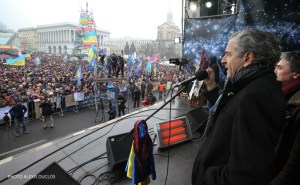 Bernard Henri Levy di Kiev (9/2/2014)