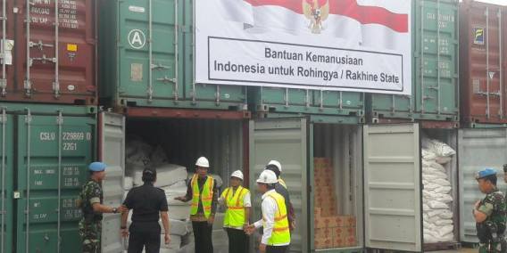 bantuan Indonesia untuk Rohingya